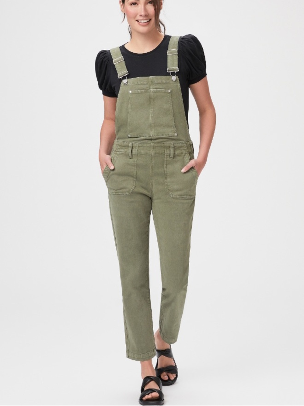 Paige Mayslie Overall – Vintage Ivy Green. Size 23 Women #513